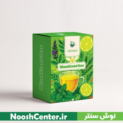 مخلوط چای های سبز نیوشا (6 عددی)
